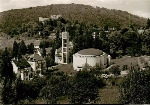 AK / Ansichtskarte  Badenweiler Neue Kirche Fliegeraufnahme Badenweiler