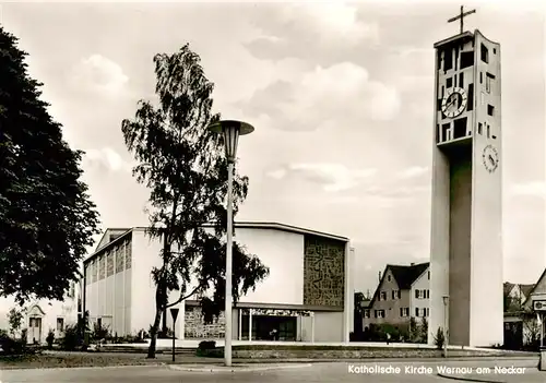 AK / Ansichtskarte 73891821 Wernau__Neckar Kath Kirche 