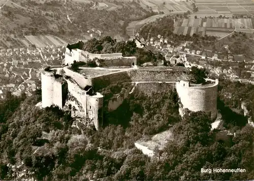 AK / Ansichtskarte  Burg_Hohenneuffen Fliegeraufnahme Burg Hohenneuffen