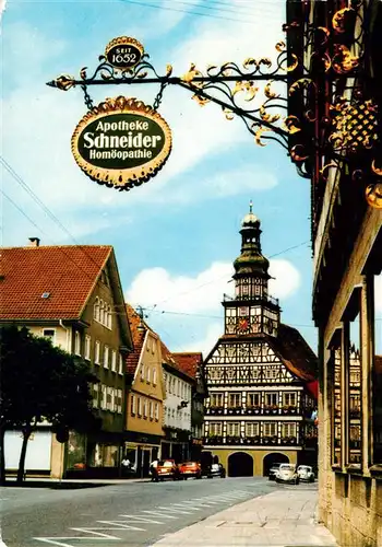 AK / Ansichtskarte 73891847 Kirchheim__Teck Apotheke Schneider 