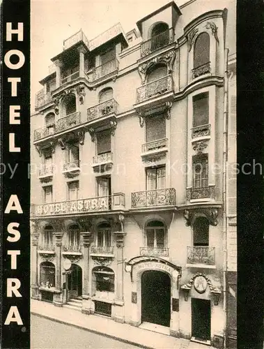 AK / Ansichtskarte  Paris_75 Hotel Astra rue Caumartin 