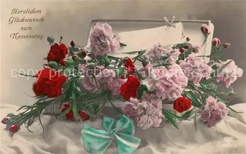AK / Ansichtskarte  Foto_EAS_Nr. Namenstag Blumen Foto_EAS_Nr.