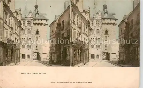 AK / Ansichtskarte  Loches_37_Indre-et-Loire L'Hôtel de ville 
