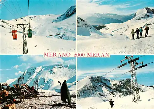 AK / Ansichtskarte  Seilbahn_Cable-Car_Telepherique Merano 