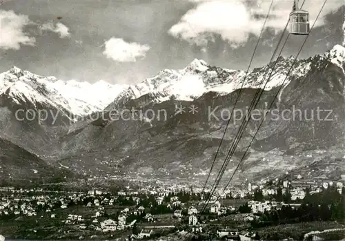 AK / Ansichtskarte  Seilbahn_Cable-Car_Telepherique Merano 