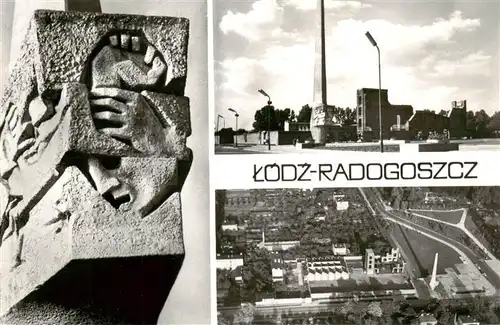 AK / Ansichtskarte  Radogoszcz_Lodz_Litzmannstadt_PL Pomnik mauzoleum w miesjscu b obozu hitlerowskiego w Radogoszczu 