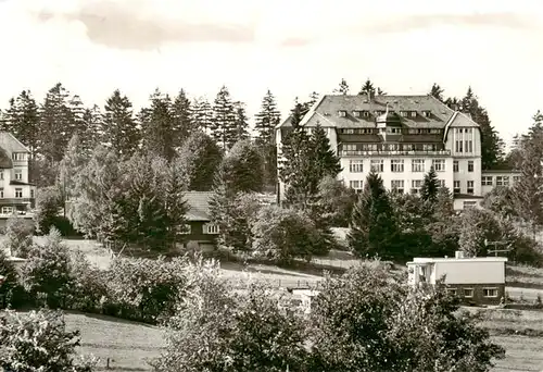 AK / Ansichtskarte  Friedrichsbrunn_Harz Sanatorium Ernst Thaelmann Friedrichsbrunn Harz