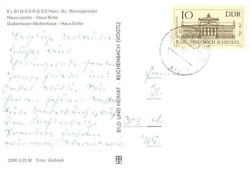 AK / Ansichtskarte  Elbingerode_Harz Diakonissen Mutterhaus Neuvandsburg Haus Laerche Haus Birke Haus Eiche Elbingerode Harz