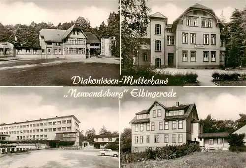 AK / Ansichtskarte 73892163 Elbingerode_Harz Diakonissen Mutterhaus Neuvandsburg Teilansichten Elbingerode Harz