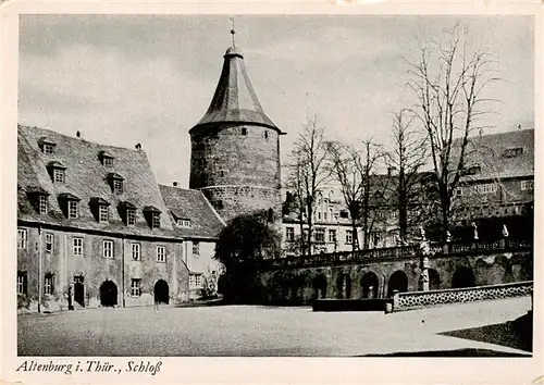 AK / Ansichtskarte  Altenburg__Thueringen Schloss 