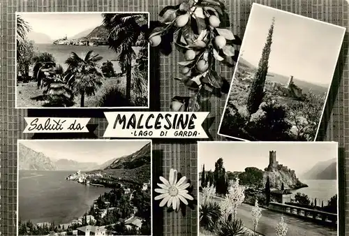 AK / Ansichtskarte 73892188 Malcesine_Lago_di_Garda Teilansichten Burg Malcesine_Lago_di_Garda