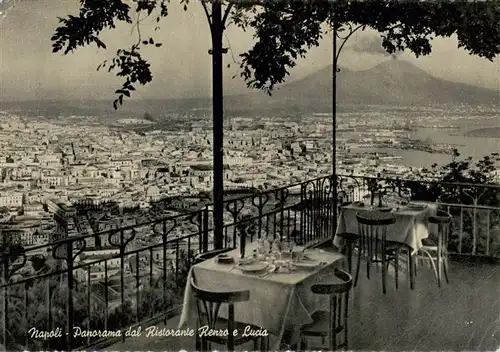 AK / Ansichtskarte  Napoli_Neapel_IT Panorama dal Ristorante Renzo e Lucia 