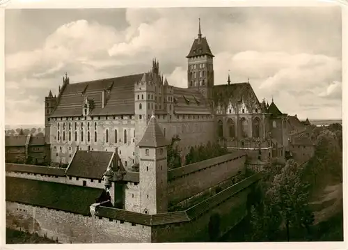 AK / Ansichtskarte 73892218 Marienburg___Westpreussen_Malbork_PL Schloss Marienburg 