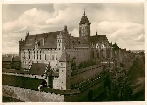 AK / Ansichtskarte  Marienburg___Westpreussen_Malbork_PL Schloss Marienburg 