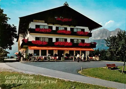 AK / Ansichtskarte  Oberndorf_Tirol Gasthof Pension Bichlhof Oberndorf Tirol