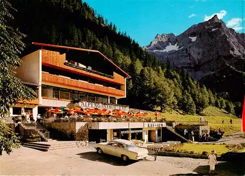 AK / Ansichtskarte 73892257 Hinterriss_Tirol_AT Alpengasthof Eng 