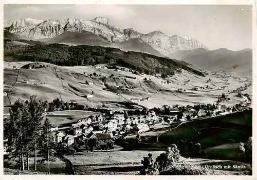 AK / Ansichtskarte  Urnasch_AR mit Saentis Urnasch_AR