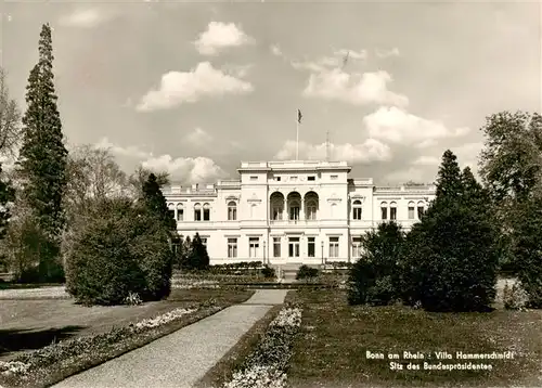 AK / Ansichtskarte  Bonn_Rhein Villa Hammerschmidt Sitz des Bundespraesidenten Bonn_Rhein