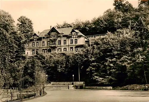 AK / Ansichtskarte  Tharandt Ferienheim des VEB Braunkohlenwerk Franz Mehring in Brieske Ost Tharandt