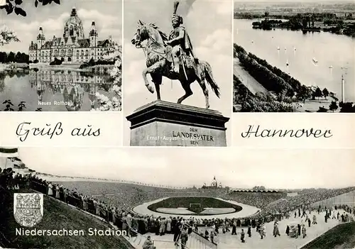 AK / Ansichtskarte  Stadion_Stadium_Estadio Hannover  