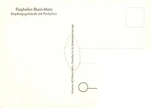 AK / Ansichtskarte  Flughafen_Airport_Aeroporto Frankfurt am Main Flughafen_Airport