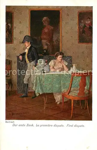 AK / Ansichtskarte  Bachrach_Kuenstlerkarte Erste Zank Litho 