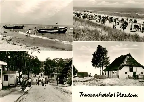 AK / Ansichtskarte 73892457 Trassenheide_Usedom Strandpartien Inselstrasse Inselhaus Trassenheide Usedom