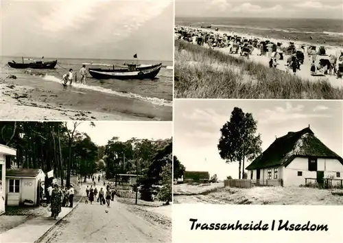 AK / Ansichtskarte  Trassenheide_Usedom Strandpartien Inselstrasse Inselhaus Trassenheide Usedom