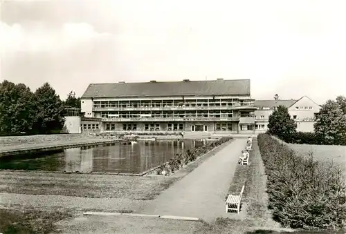 AK / Ansichtskarte 73892470 Harzgerode Kinderheilstaette Schwimmbad Harzgerode