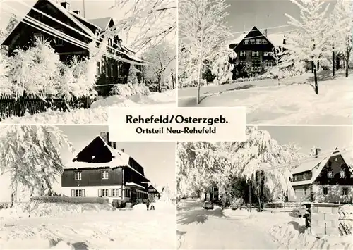 AK / Ansichtskarte 73892492 Rehefeld-Zaunhaus_Altenberg OT Neu Rehefeld Winteransichten 
