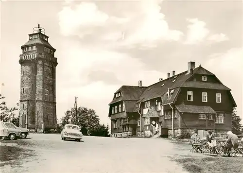 AK / Ansichtskarte  Auersberg_1020m_Wildenthal_Erzgebirge HO Berghotel Auersberg 