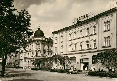 AK / Ansichtskarte  Cesky_Tesin_Tschechisch-Teschen_CZ Gottwaldova trida Hotel 