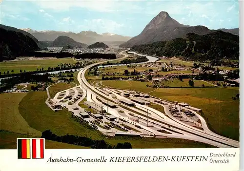 AK / Ansichtskarte 73892592 Autobahn Kiefersfelden-Kufstein Grenzstelle 