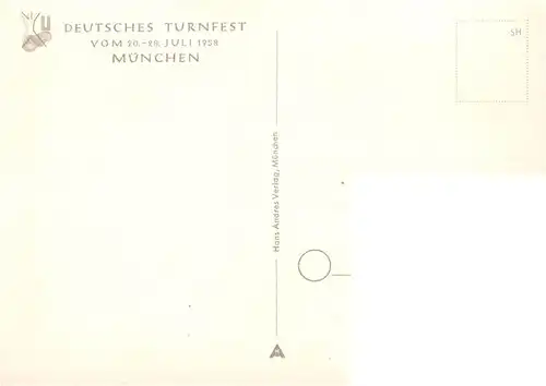 AK / Ansichtskarte  Turnfest DTB Muenchen 