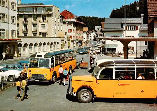 AK / Ansichtskarte  Postbus_Omnibus Lenzerheide Postplatz 