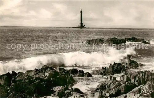 AK / Ansichtskarte  Leuchtturm_Lighthouse_Faro_Phare La Hague Manche Goury 