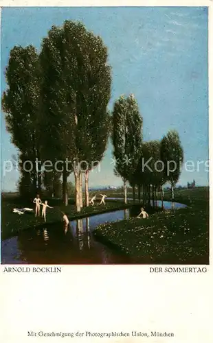 AK / Ansichtskarte  Boecklin_Arnold_Boecklin Der Sommertag 