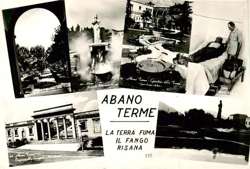 AK / Ansichtskarte  Abano_Terme_Veneto_IT Giardino Sorgente Principale Gioco lacqua di fiori 