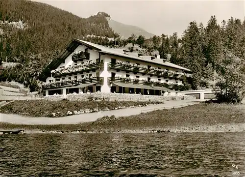 AK / Ansichtskarte 73892751 Spitzingsee_Schliersee Hotel Mayerhof 