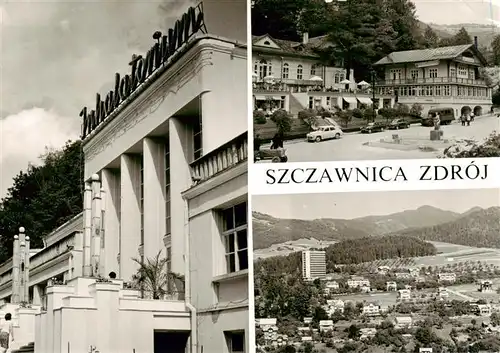 AK / Ansichtskarte 73892770 Szczawnica Inhalatorium Plac Dietla Widok ogolny Szczawnica