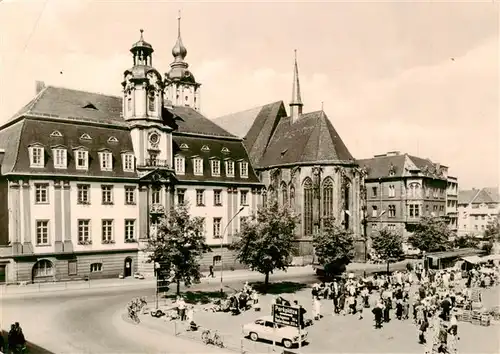 AK / Ansichtskarte  Weissenfels_Saale Karl-Marx-Platz Weissenfels_Saale