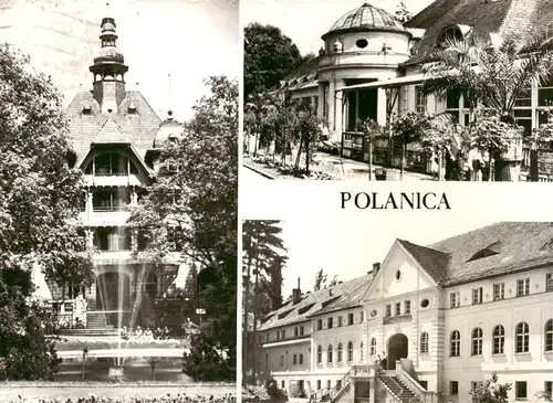 AK / Ansichtskarte  Polanica-Zdroj_Bad_Altheide_PL Sanatorium Pijalnia w parku Zdrojowy 