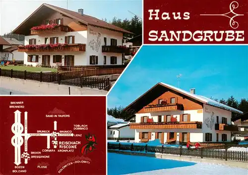 AK / Ansichtskarte 73892856 Reischach_Bruneck_Riscone_Trentino_IT Haus Sandgrube Details 