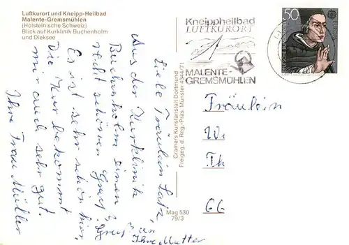 AK / Ansichtskarte 73892861 Malente-Gremsmuehlen Fliegeraufnahme mit Kurklinik Buchenholm und Dieksee Malente-Gremsmuehlen