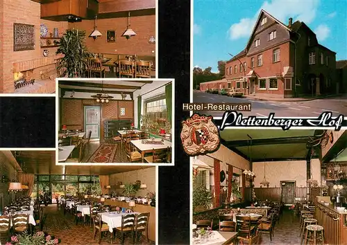 AK / Ansichtskarte  Nordkirchen Hotel Restaurant Plettenberger Hof Gastraeume Bar Nordkirchen