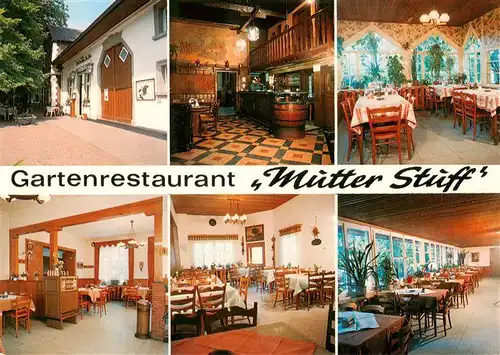 AK / Ansichtskarte 73892936 Werne-Langern_Unna Gartenrestaurant Mutter Stuff Gastraeume 