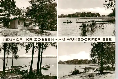 AK / Ansichtskarte  Neuhof_Zossen Bungalow Am Wuensdorfer See Details Neuhof Zossen