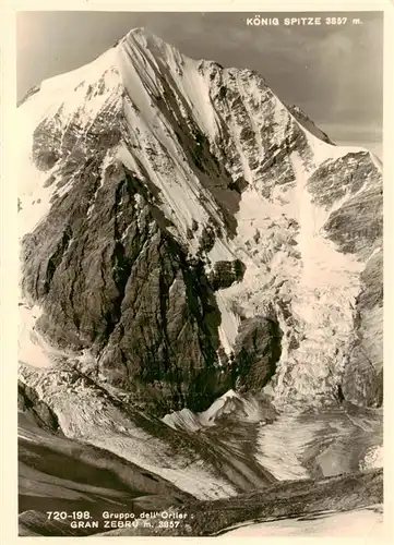 AK / Ansichtskarte 73893084 Koenigspitze_3860m_Gran_Zebru_Ortlergruppe_Dolomiti_IT Gruppo dell Ortler 