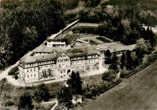 AK / Ansichtskarte  Leutkirch Kreiskrankenhaus Fliegeraufnahme Leutkirch