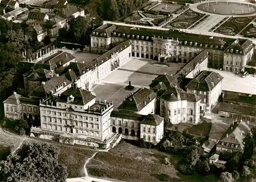 AK / Ansichtskarte  Ludwigsburg__Wuerttemberg Schloss Ludwigsburg Fliegeraufnahme 